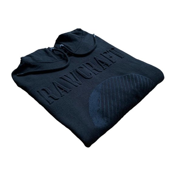 Rawcraft Cotton-Blend Hoodie with Skull Print | Small | Black - Picture 10 of 10